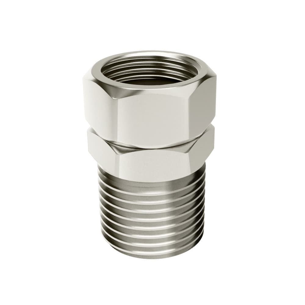 Nível Com Sobre Porca Giratório Niquelado Mxf 1/2"pol (1195 412) Roco