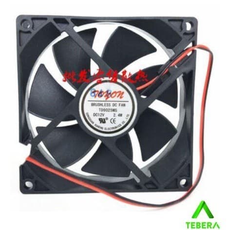 MICROVENTILADOR 90X90X25MM - TEBERA