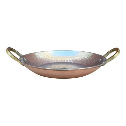 Paeja Paella De Cobre C/ Estanho Interno 32 Cm