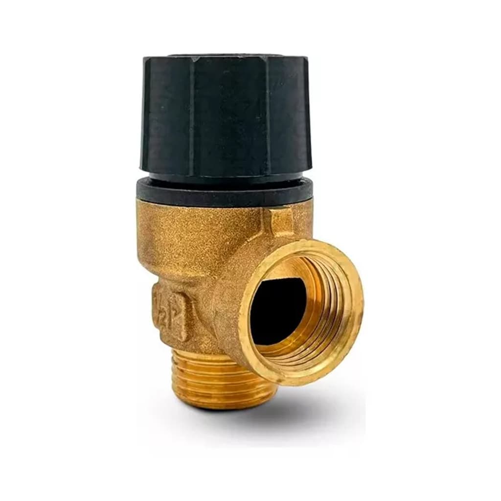 Válvula De Alívio Segurança Macho / Fêmea 3 Bar 1/2 Boiler