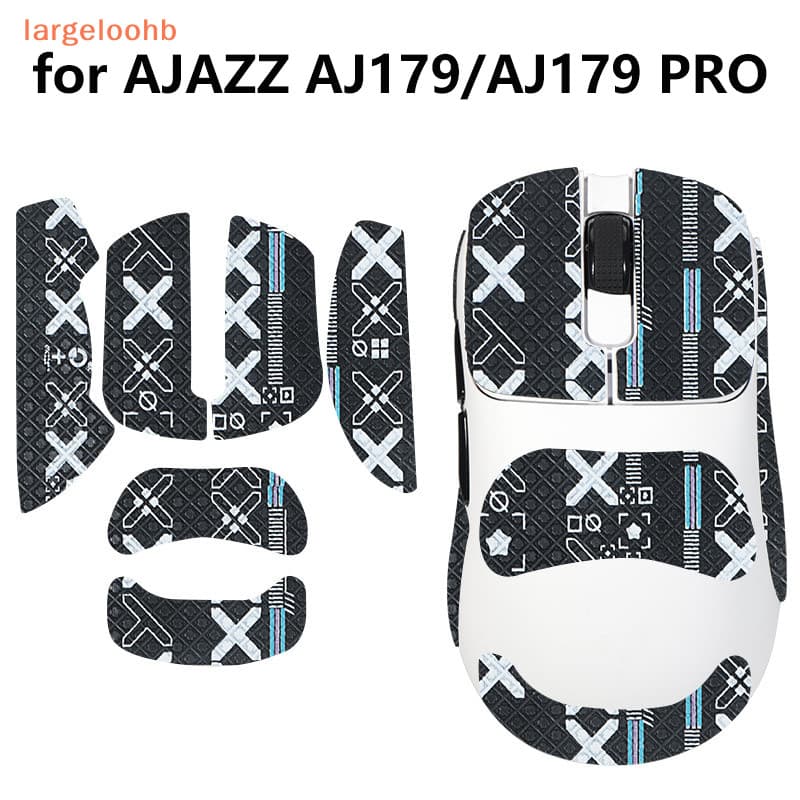 [largeloohb] Fita Antiderrapante Para Aderência De Mouse , Adesivo De Skate AJAZZ AJ179/AJ179 Pro Gaming E-Sports Computer Gamer Suga Suor