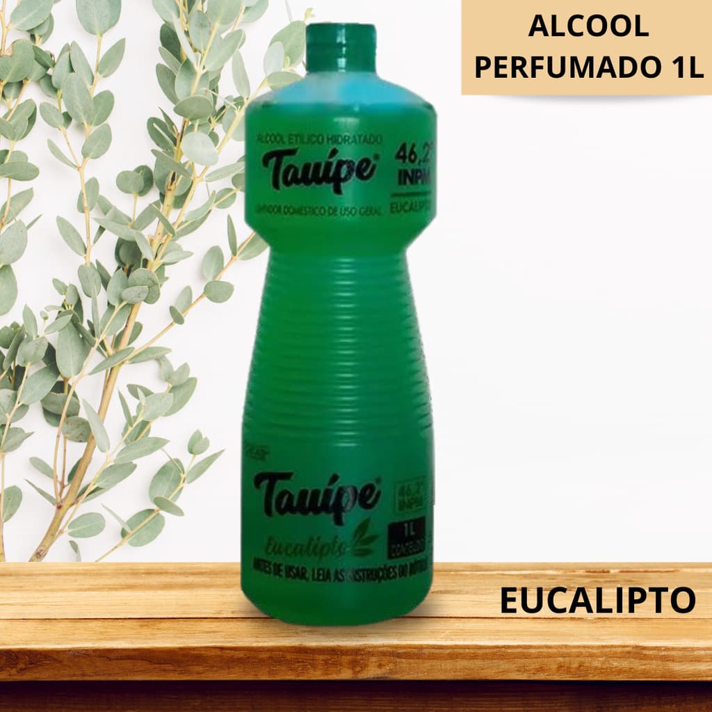 Tauipe 46,2% Perfumado Eucalipto Limpeza e Desinfecção Multifuncional Piso Bancadas Paredes Espelhos