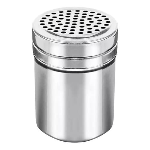Queijeira Aço Inox C/tampa Porta Queijo Ralado Orégano