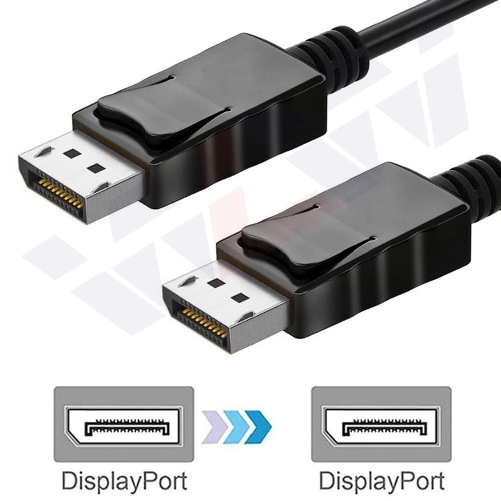 Cabo Displayport 1.2 Trava Blindado 4k - Dp X Dp Macho atacado