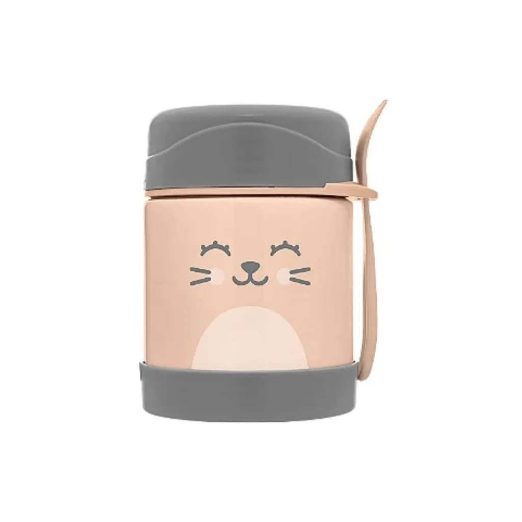 Pote Térmico Infantil Buba Gumy Pêssego Inox 320ml