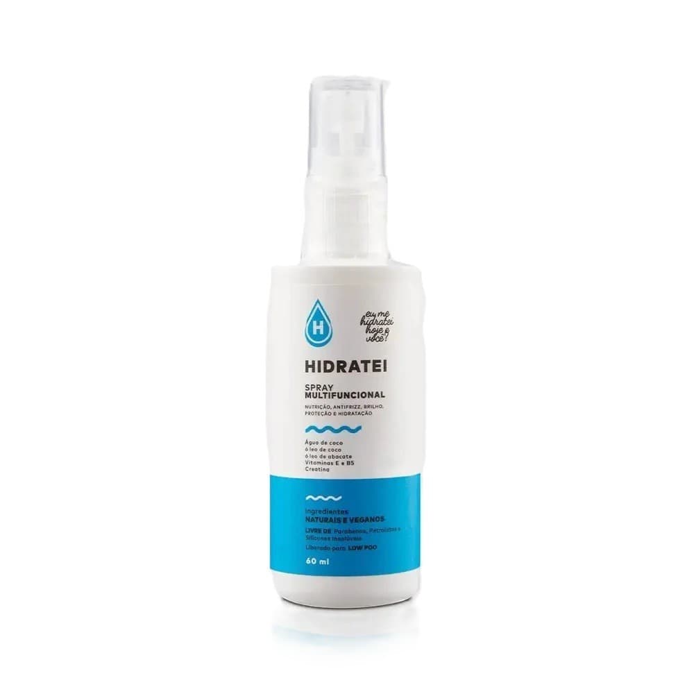 Hidratei Spray Multifuncional Leave-in 60ml Tamanho Viagem