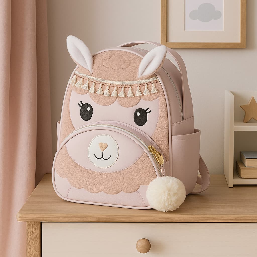 Mochila Escolar Bichinho Infantil G Varias Cores