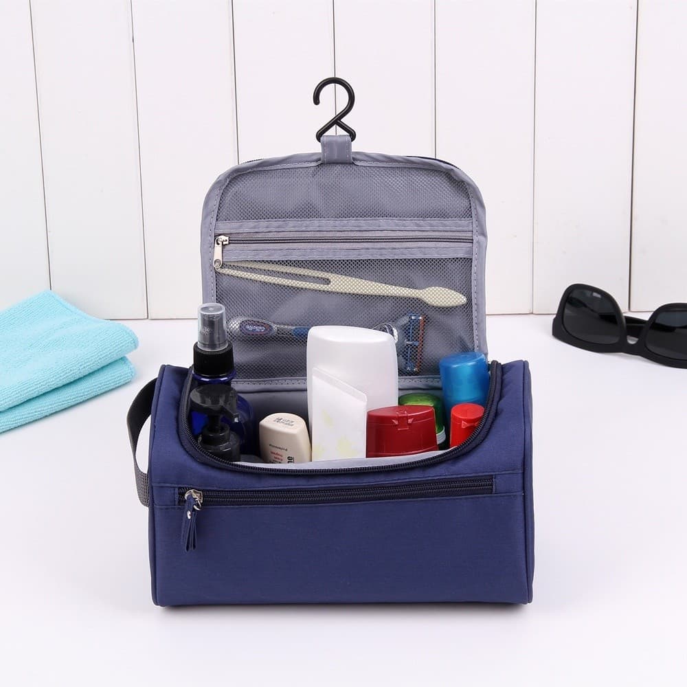 Bolsa Necessaire De Viagem Portátil Organizador Para Maquiagem Impermeável Multifuncional