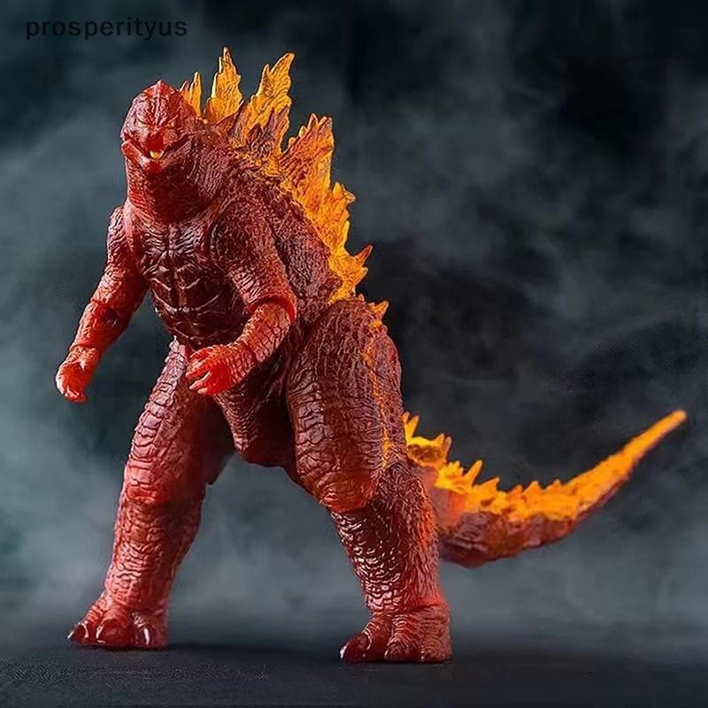 Godzilla vs. Kong: Novo Império Nova Figura de Ação Colorida Titan 22cm Boneco de Monstro em Vinil Macio Modelo CIH9