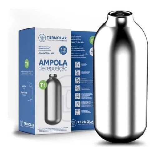 Ampola para Reposição de Garrafa Térmica Pressão T1 1,8 Litro Termolar