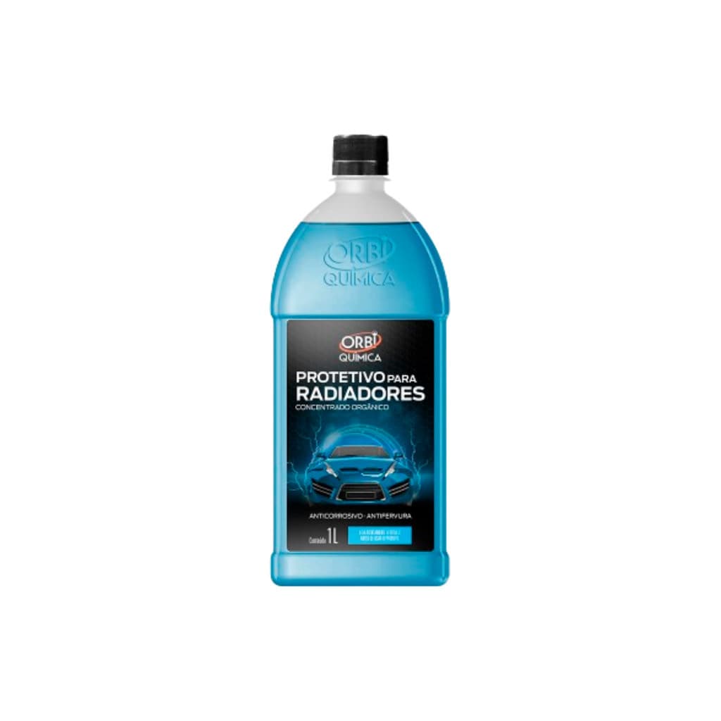 Aditivo Concentrado Azul Orgânico Radiador Orbi 1 L