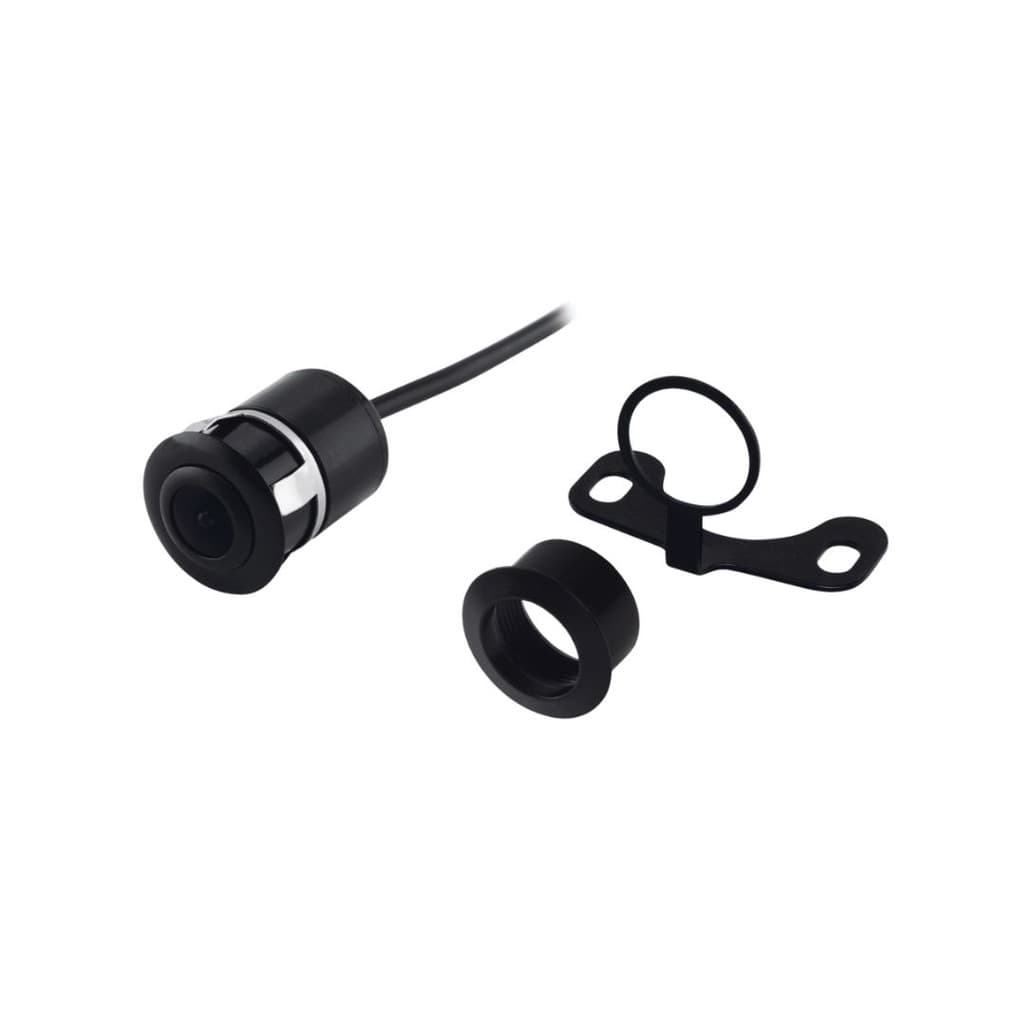 Câmera De Ré 2X1 Linhas Auxiliares Dinâmicas 170º Carro Kx3