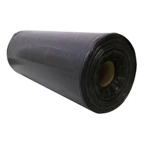 Lona Plástica Preta 4x50 Metros Para Laje / concretagem / embalagem