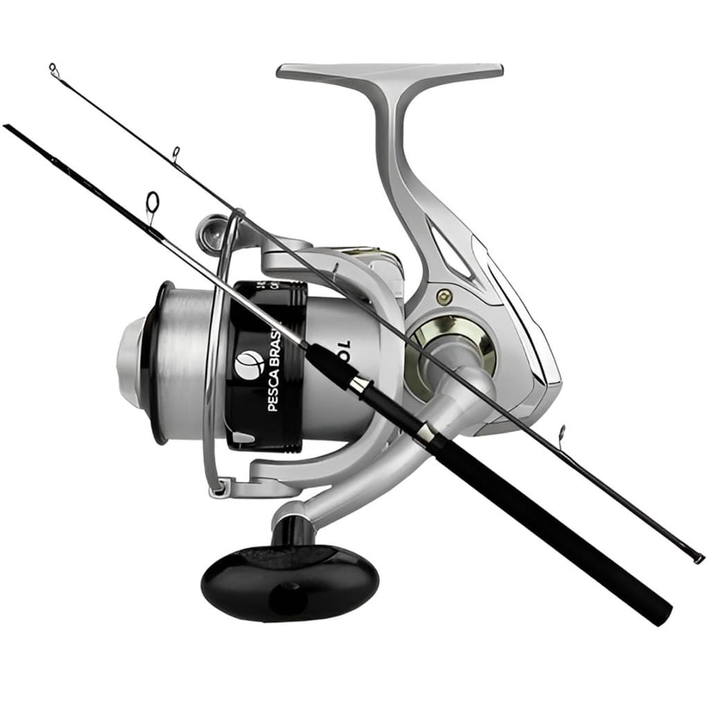 Kit Pesca Maxpower Vara 1,80m + Molinete 4000 Pesca Brasil