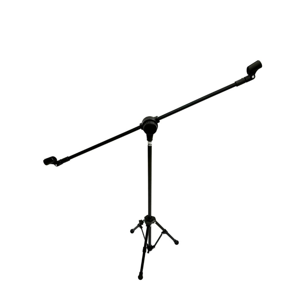 Pedestal Slim para 2 microfones - com cachimbo