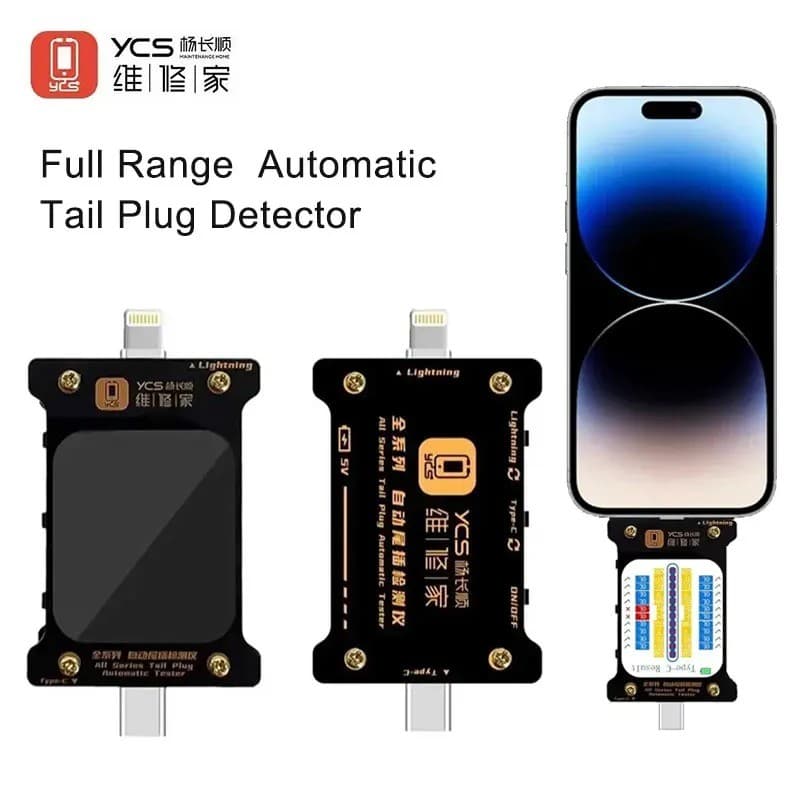 YCS Série Completa De Instrumentos De Detecção Automática De Inserção Traseira São Adequados Para iPhone Lightning Type-