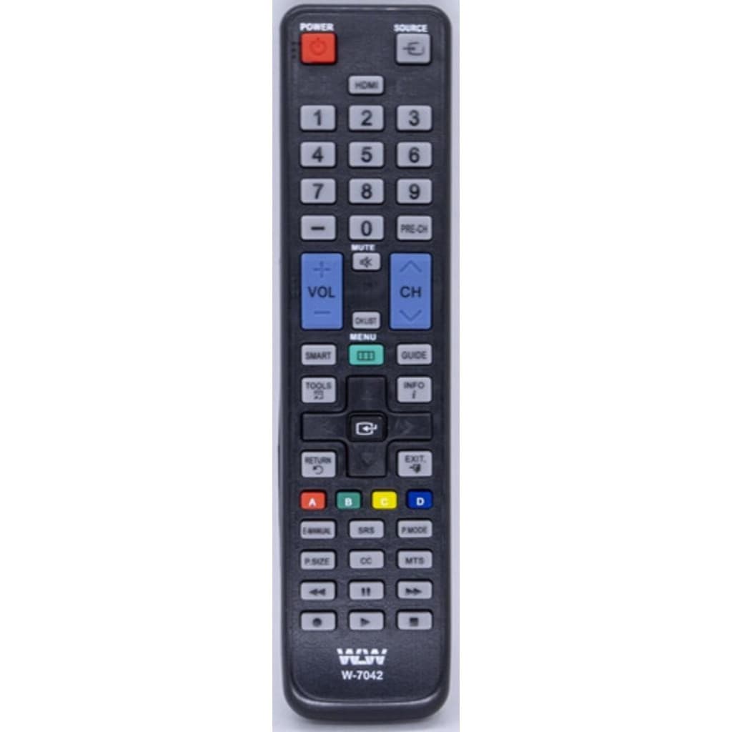 Controle 7042 Para Tv Samsung Bn59-01020a 1018a Tecla Smart - Substituto Compatível