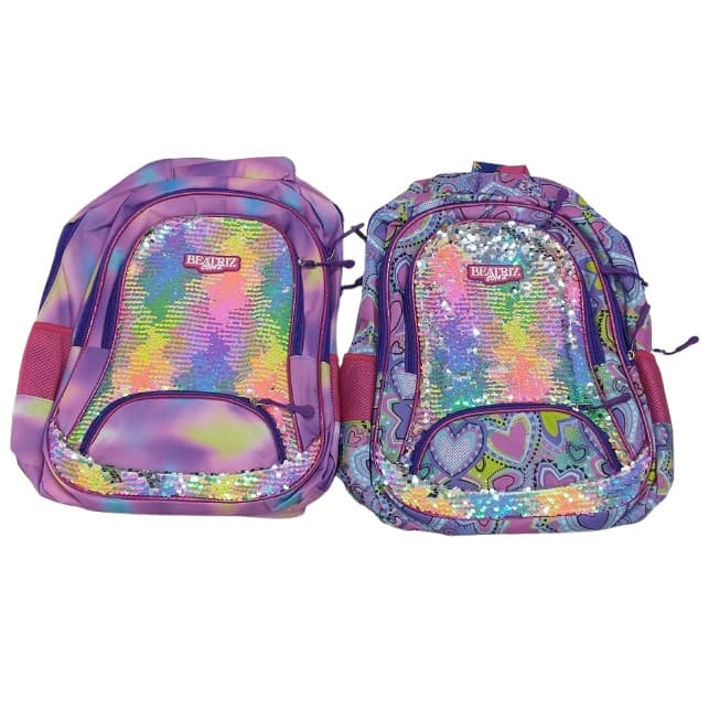 Mochila Beatriz com Z Lantejoula - First