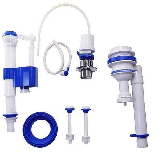 Kit Completo Blukit Caixa Acoplada Botão Pneumático