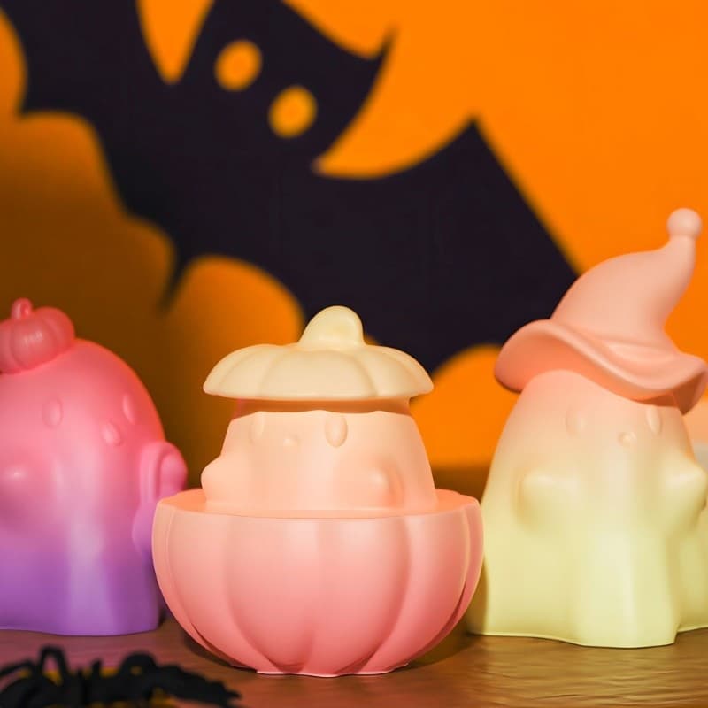 TENB Moldes Emplastros Bonecas Festivas Silicone Abóboras Halloween