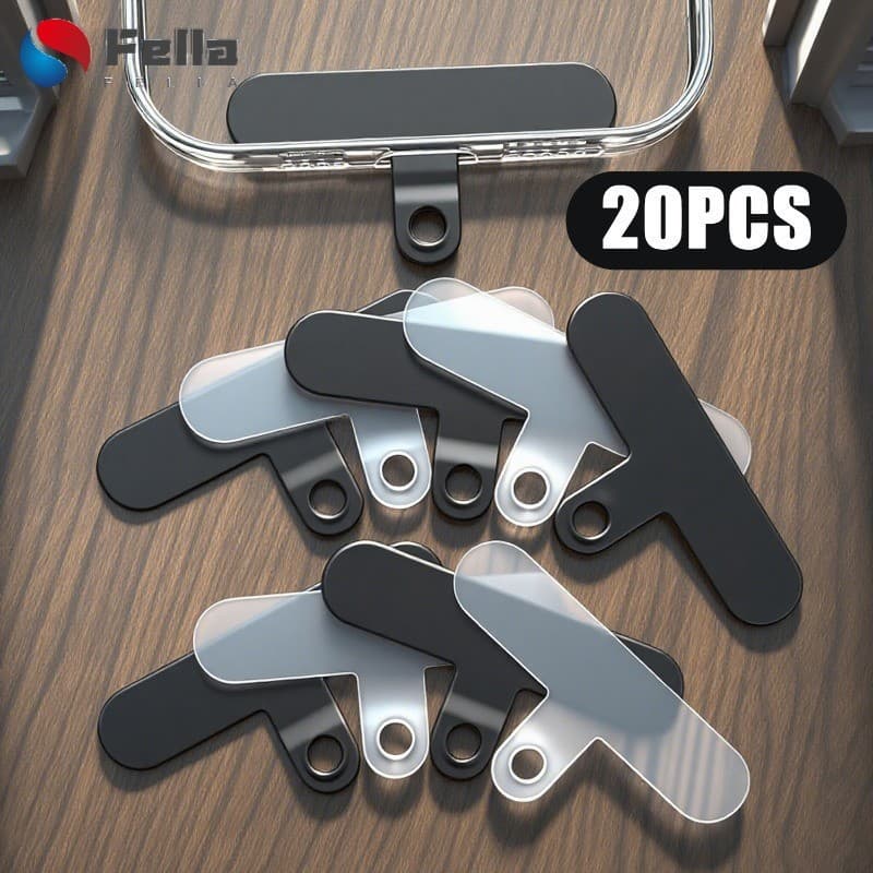 Suporte Para Cordão De Telefone Não Adesivo | Conector De Alça PE Ultrafino Cabe Na Maioria Dos Casos , Design Antiderra