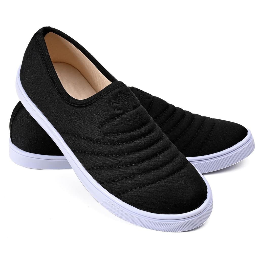 Slip estilo Meia Feminino sola reta bico redondo 600