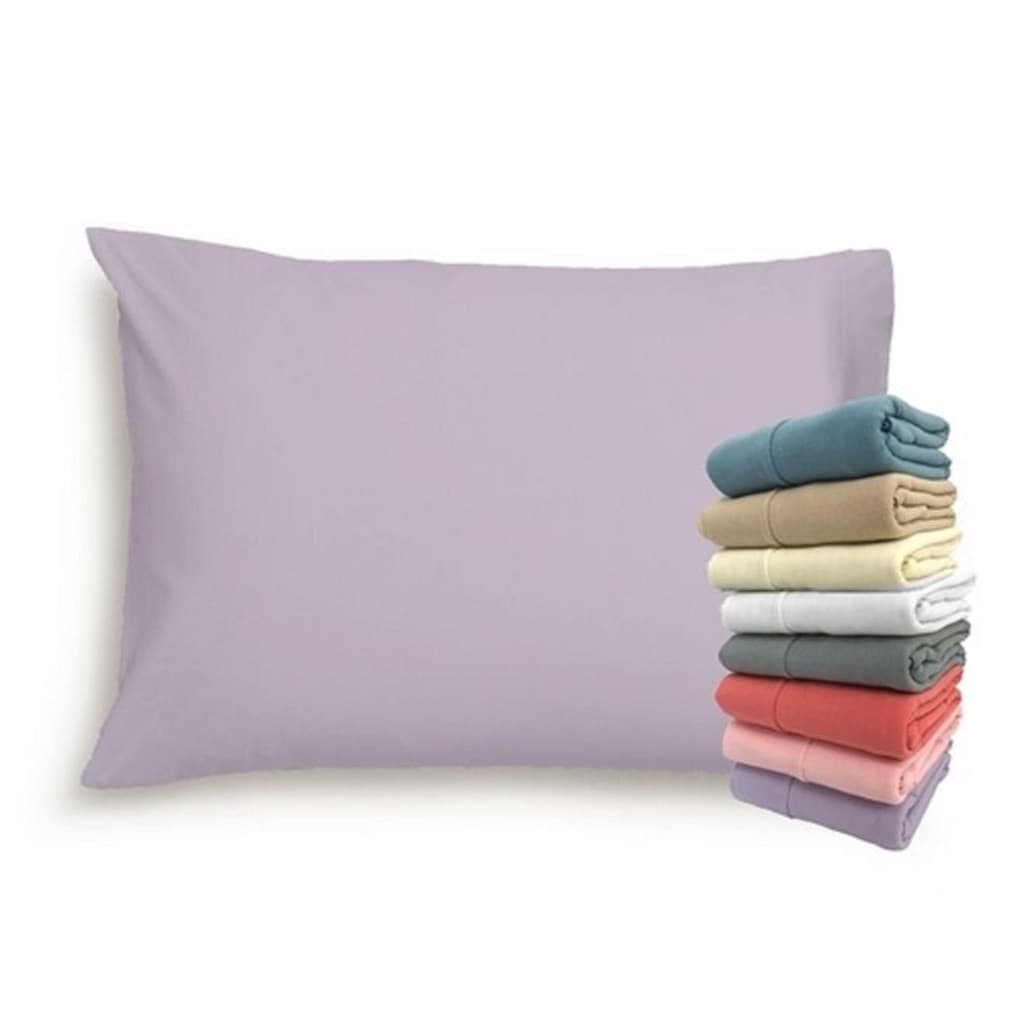 kit 3 Pares de Fronhas 100%  Poliéster Liso  50/cm x 70/cm  180 Fios acabamento em bainha