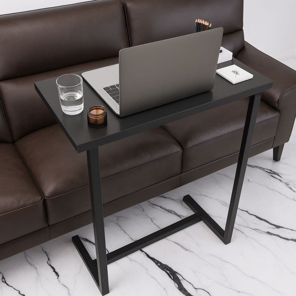 Mesinha de Apoio ideal para Notebook/Home Office - Cor Preto