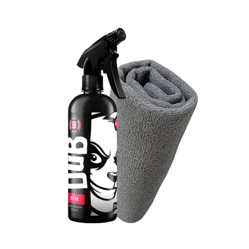 Cera Liquida Spray Dwax Dub Boyz Microfibra 39x39