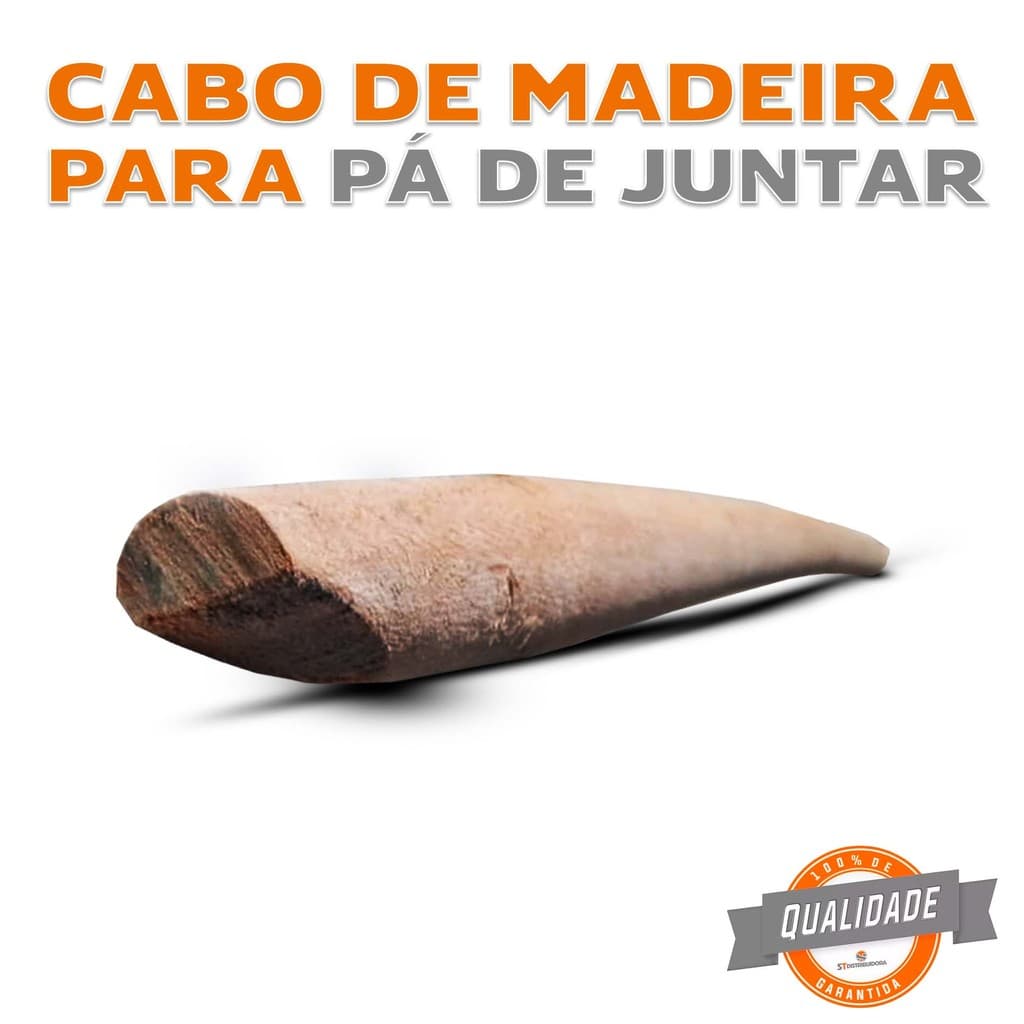Cabo De Madeira Curvo Para Pá De Juntar