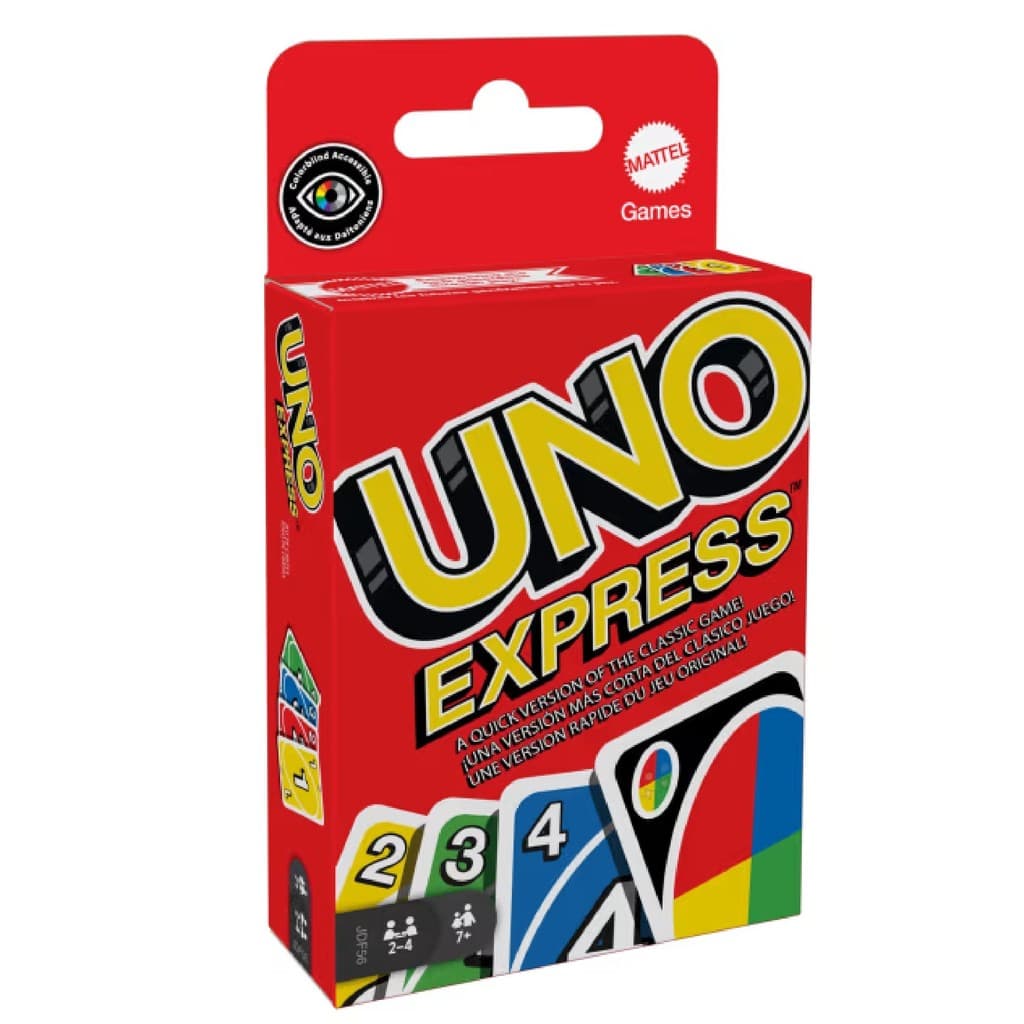 Uno Express Jogo de Cartas Mattel 56 cartas Produto Original