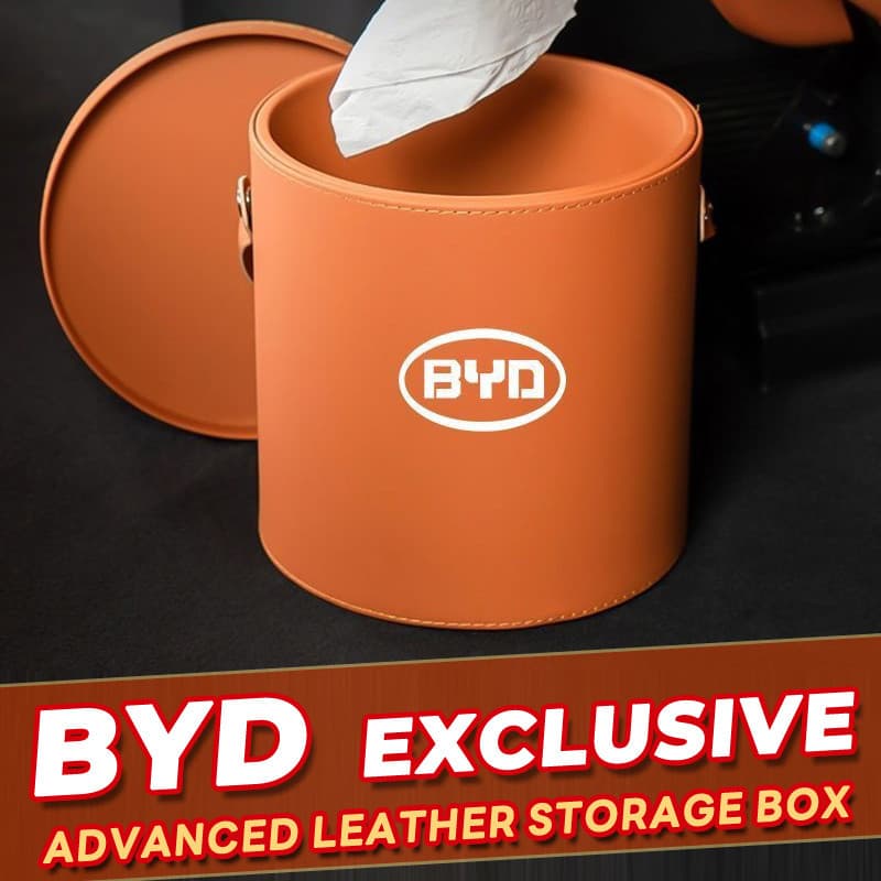 Adequado para BYD SEAL ATTO3 DOLPHIN Lixeira de carro dedicada Suprimentos internos Caixa de armazenamento Caixa de arma