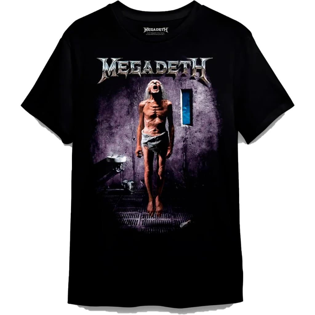 Camiseta Streetwear Consulado do Rock Megadeth - Countdown to Extinction Algodão Premium