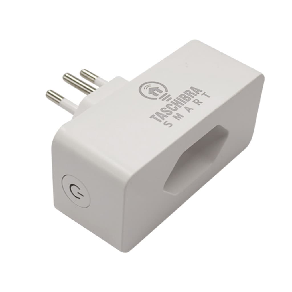 Smart Plug de Tomada Wi-Fi Inteligente 16A - Taschibra