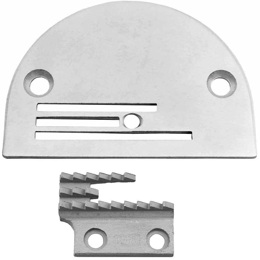Chapa Agulha 3 Carreira Dente Pesado Costura Reta Industrial