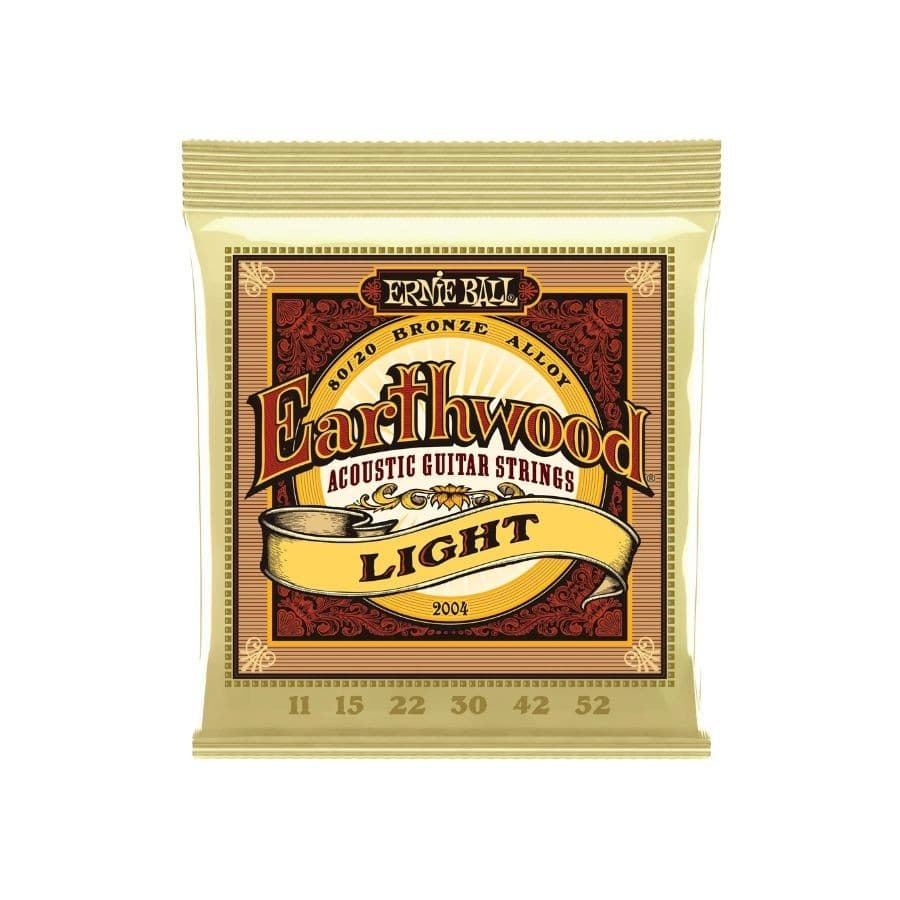 Encordoamento Para Violão 6 Cordas Ernie Ball Earthwood (.011 - .052)