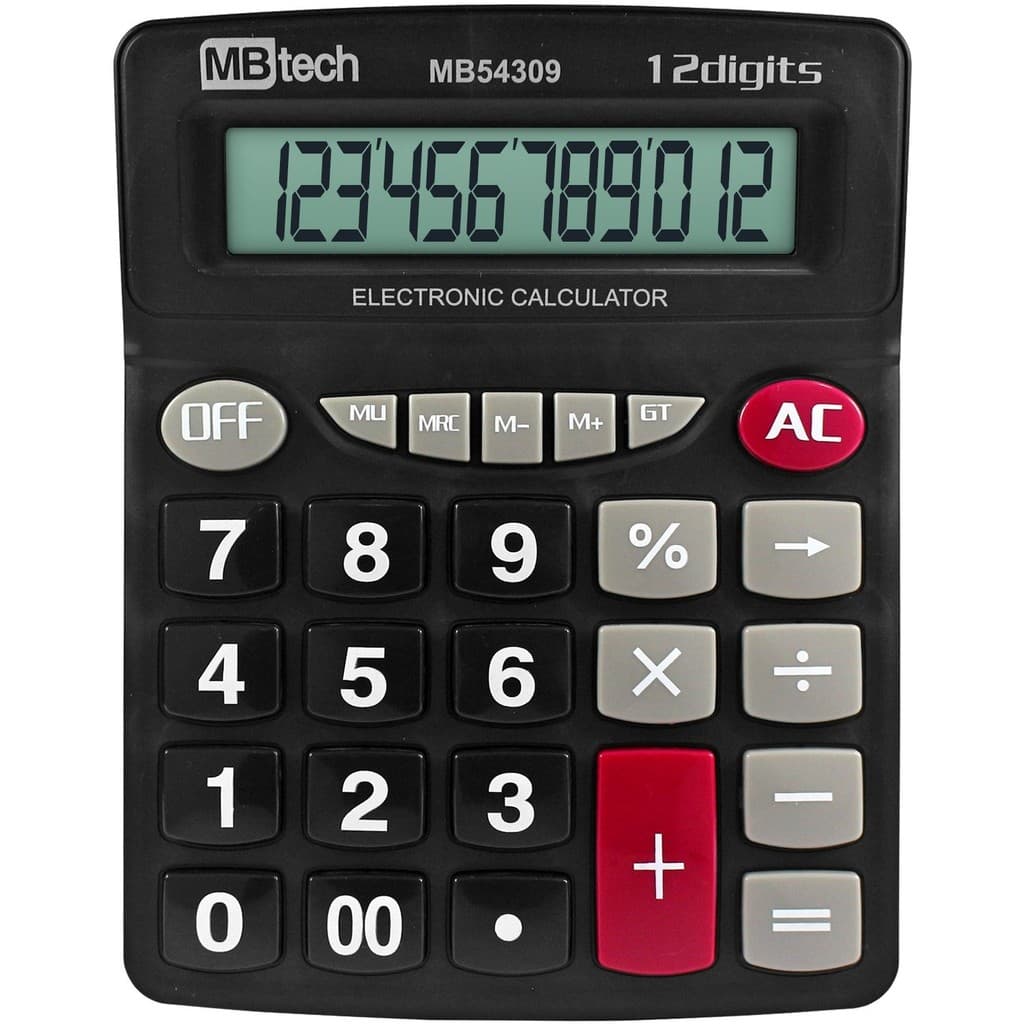 Calculadora Grande Balcão De Loja, Estudo Ou Escritório - Calculadora eletronica