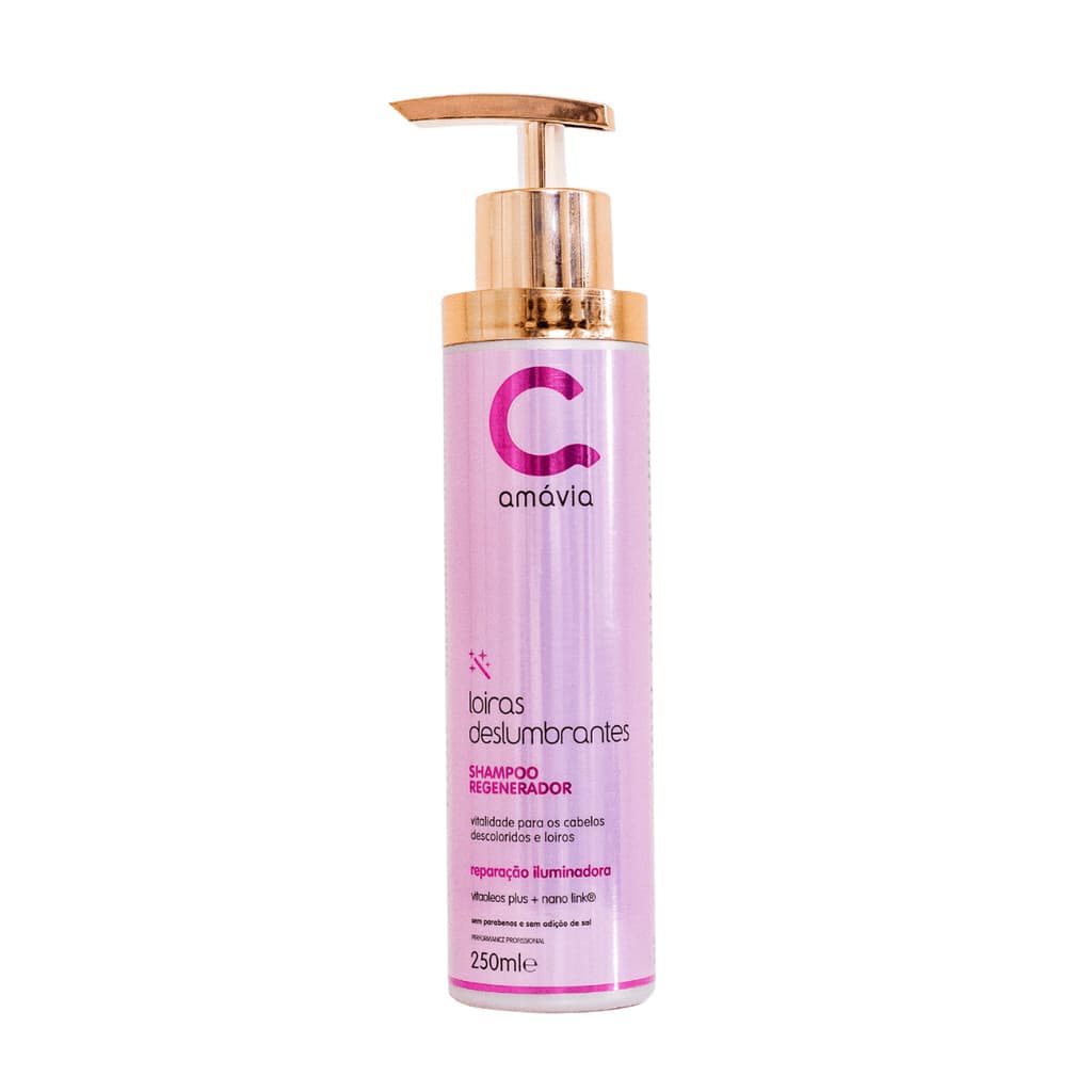 Loiras Deslumbrantes Shampoo Regenerador Amavia 250ml