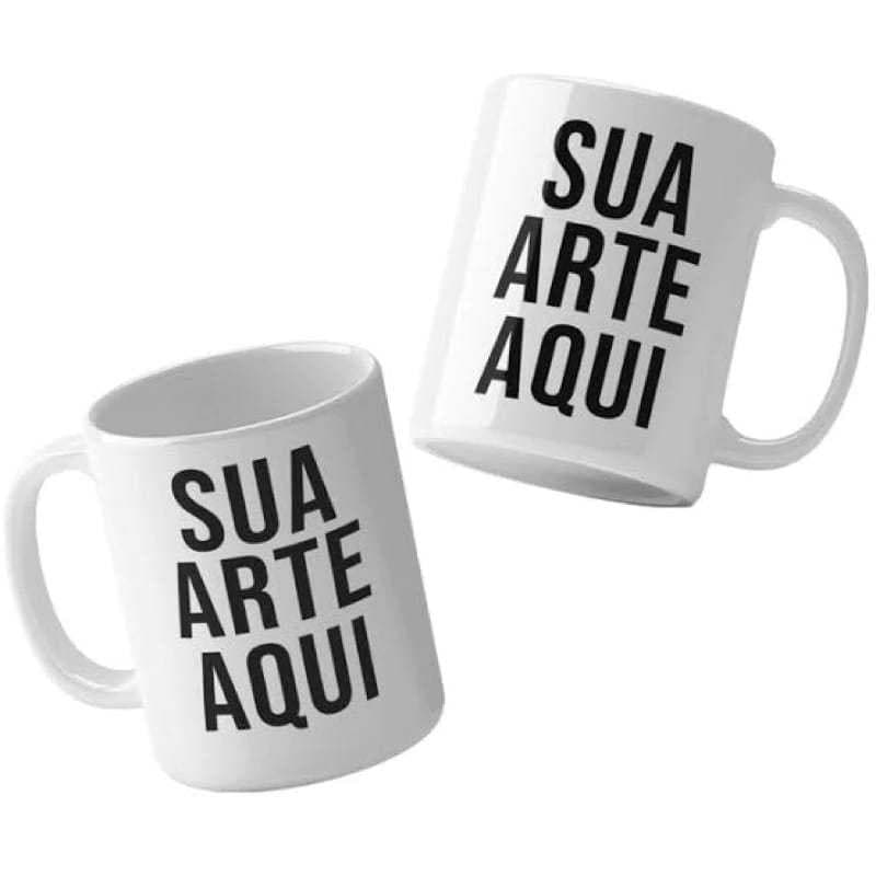 CANECA DE PORCELANA 325ML PERSONALIZADA (FAZEMOS SUA ARTE )