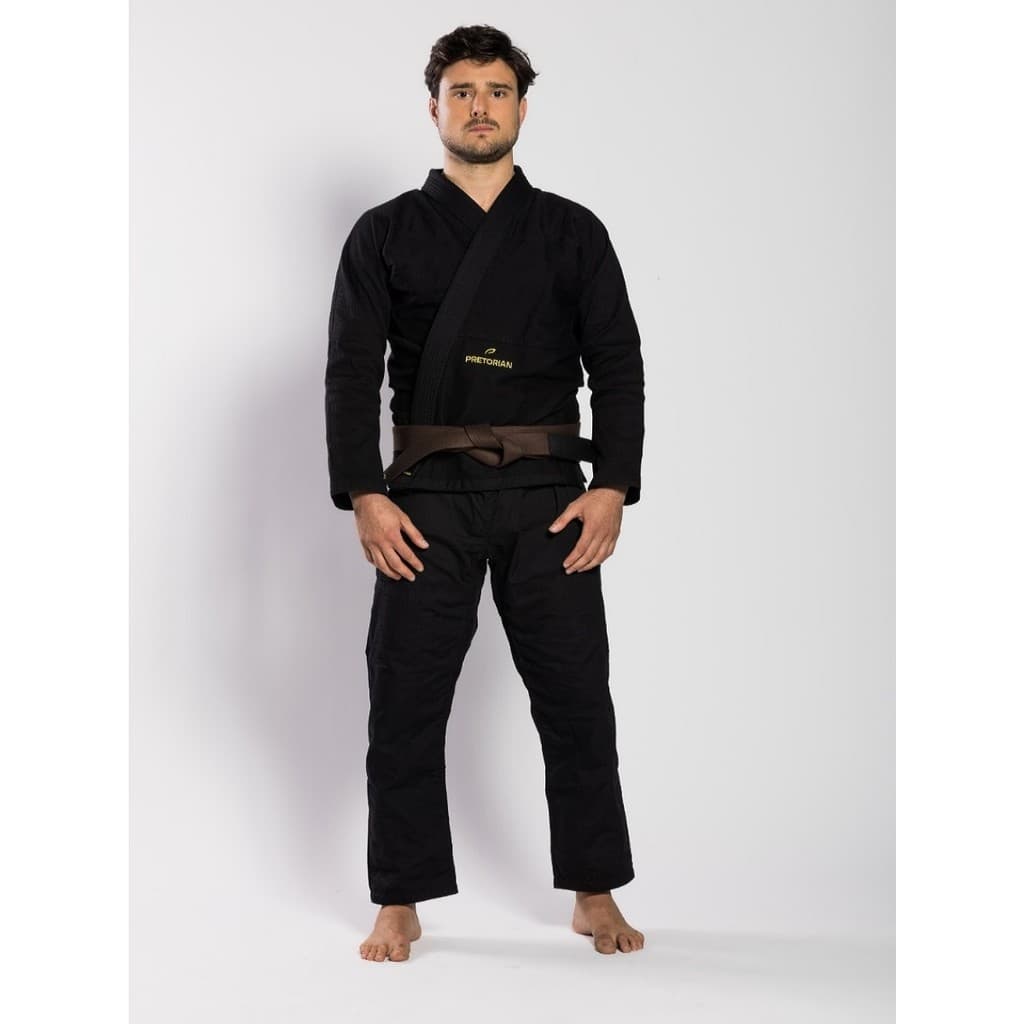 Kimono de Jiu-Jitsu Pretorian First New  - Unissex - Preto