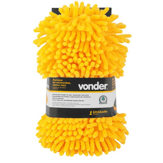 ESPONJA MICROFIBRA DUPLA FACE VONDER