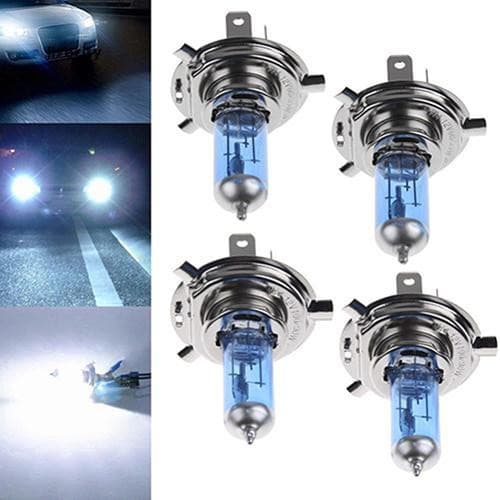 LiveCity 2 Unidades H1/H4/H7 55W/100W Farol Halogênio Xenon Gás Lâmpadas Brancas 12V 5000K