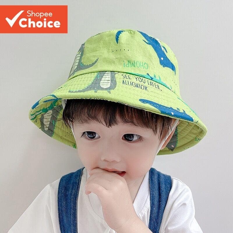 Chapéu De Pescador Infantil Com Estampas Divertidas Proteção UV Para Meninos E Meninas sumbrero Crianças