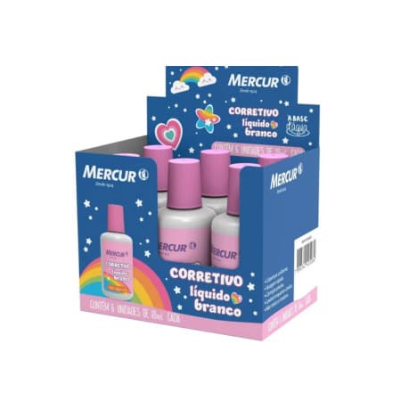 CORRETIVO 18ML BRANCO MERCUR UNI