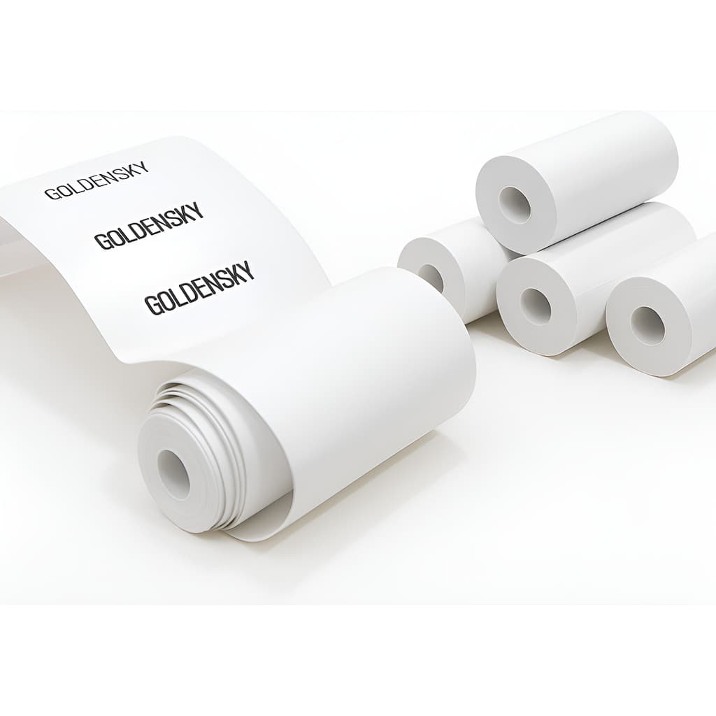 5 Bobinas Papel Térmico 58mm x 7m Impressora Térmica Mini PDV
