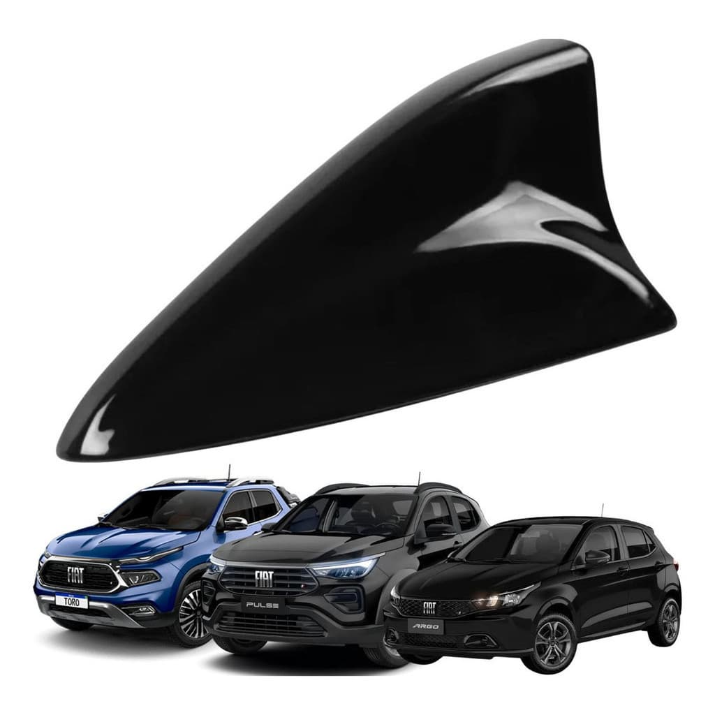 Antena Shark Tubarão Para base Grande Linha Fiat - Pulse Fast back Toro Argo Cronos e JEEP  Renegade compass comander