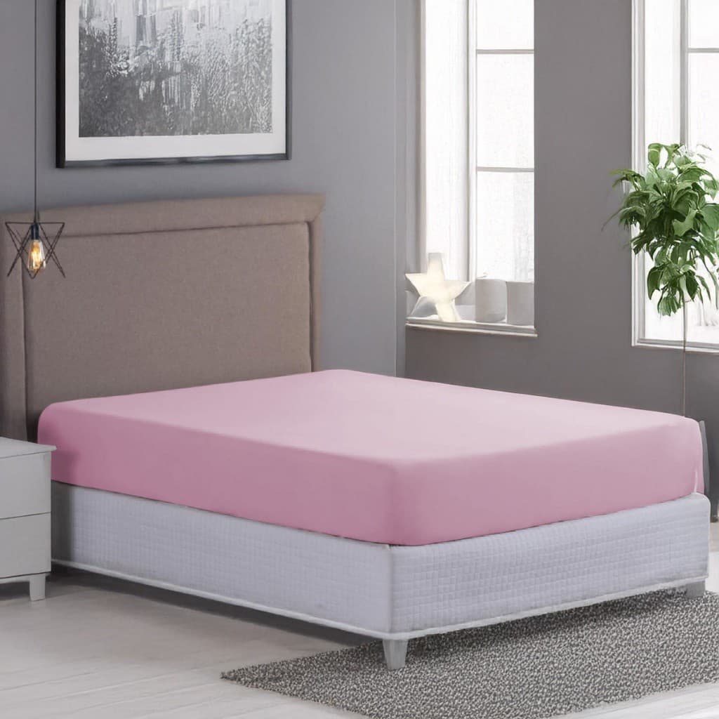 Lençol Avulso 180 Fios 100 Algodão com Elástico Solteiro Casal Queen King Toque Macio Ajuste Perfeito Conforto Durabilid