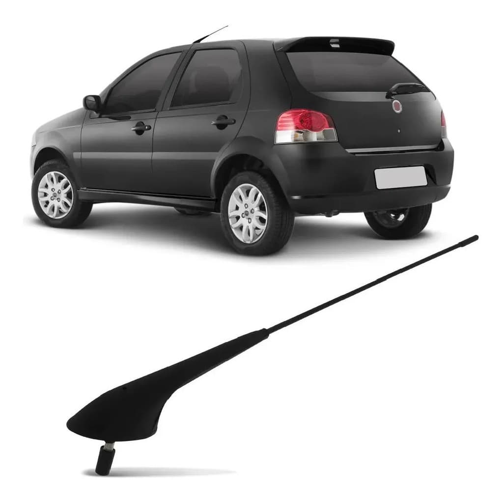 Antena Amplificadora de Sinal Teto Fiat Palio Siena Strada Uno Idea