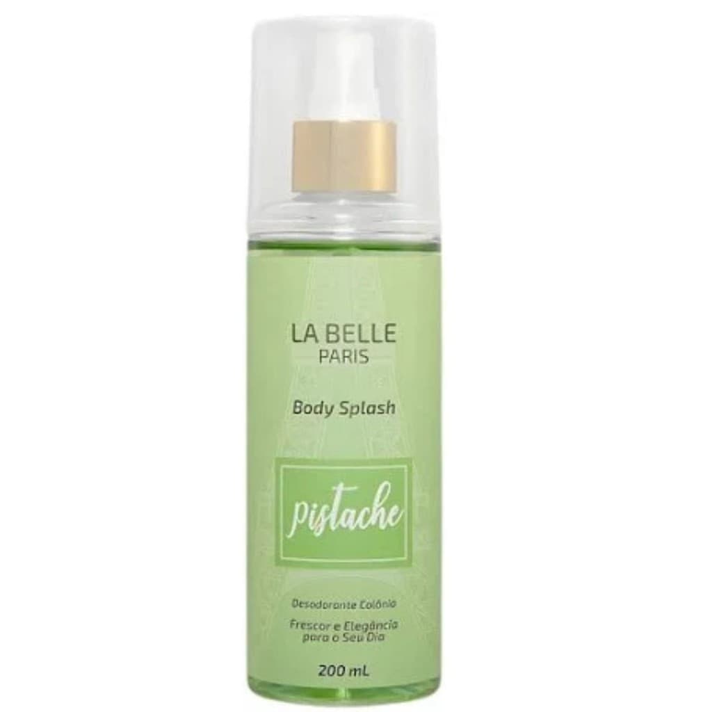BODY SPLASH LA BELLE PARIS 200ML PISTACHE - PC: 84945 /