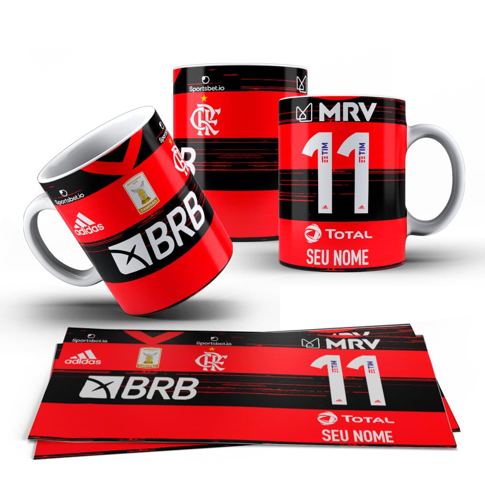 Caneca Personalizada Times Carioca - Brasileiro